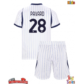 Inter Milan Benjamin Pavard #28 Replica Away Stadium Kit for Kids 2026-27 Short Sleeve (+ pants)